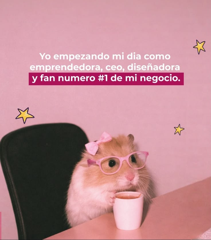Emprendedora fan número uno de su negocio